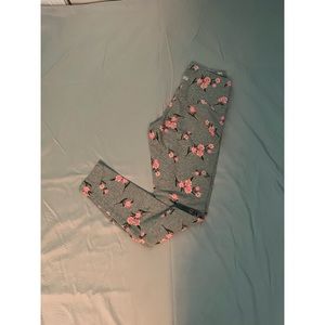 💥SOLD💥Floral PINK leggings